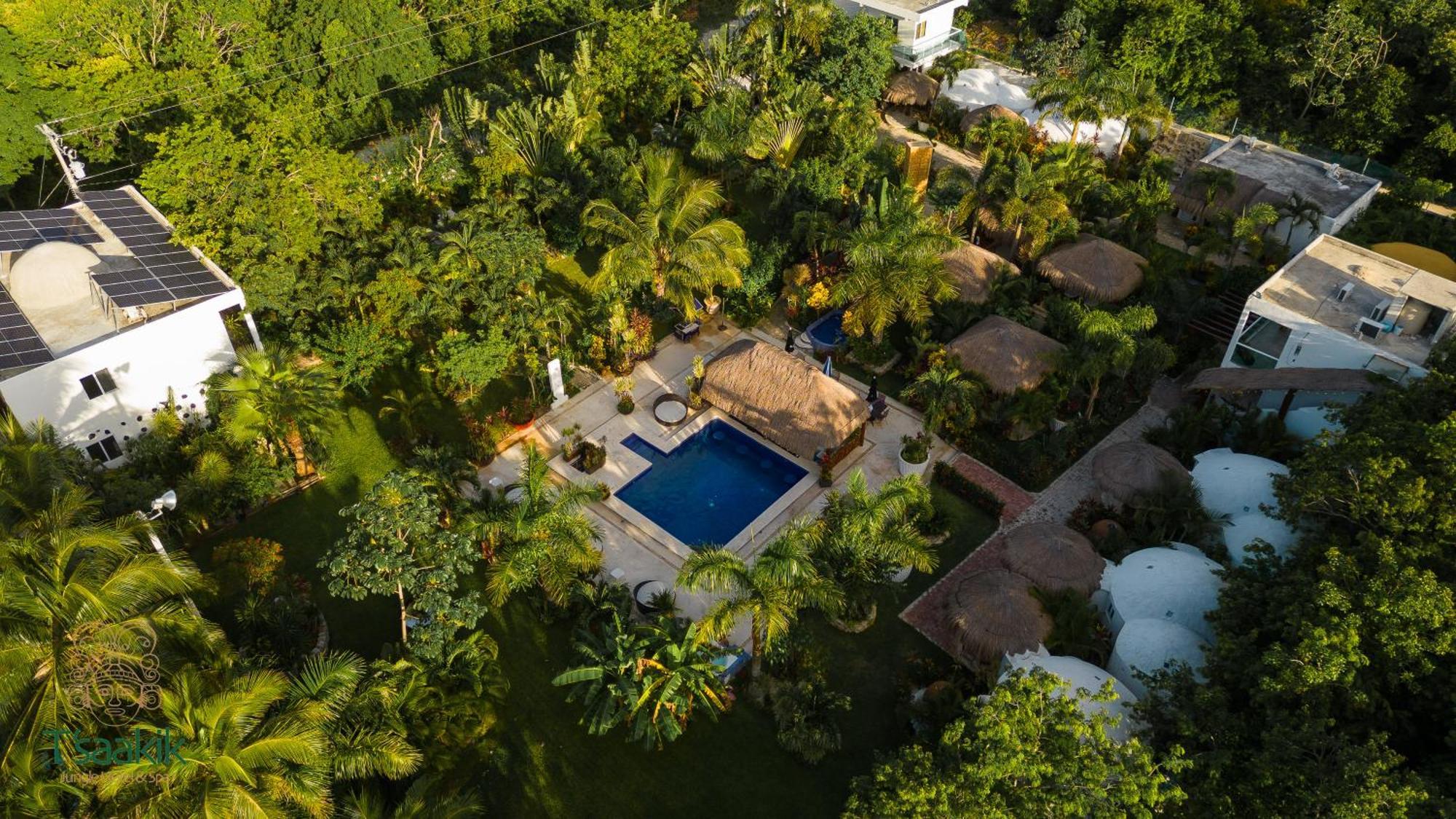 Tsaakik Jungle Hotel & Spa カンクン エクステリア 写真